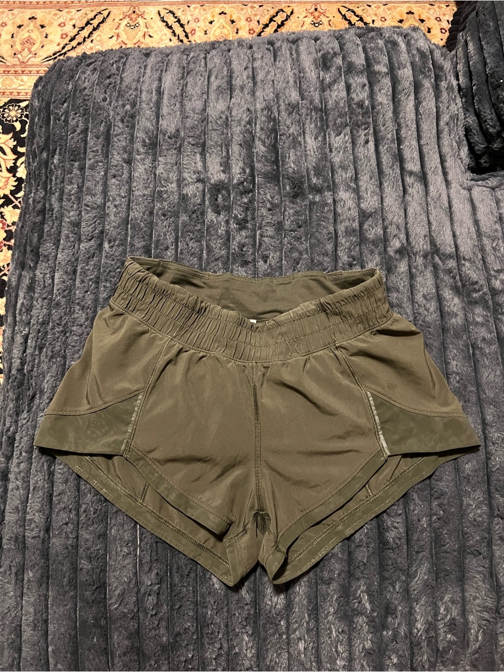 lululemon athletica Olive Green Women's Athletic Shorts
